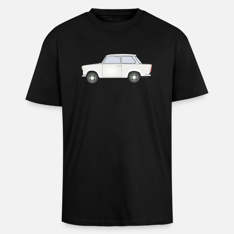 Polnisch Trabant - Oversized Heavyweight Unisex T-Shirt - Schwarz