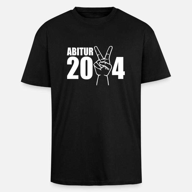 Abitur 2024 - Oversized Heavyweight Unisex T-Shirt - Schwarz
