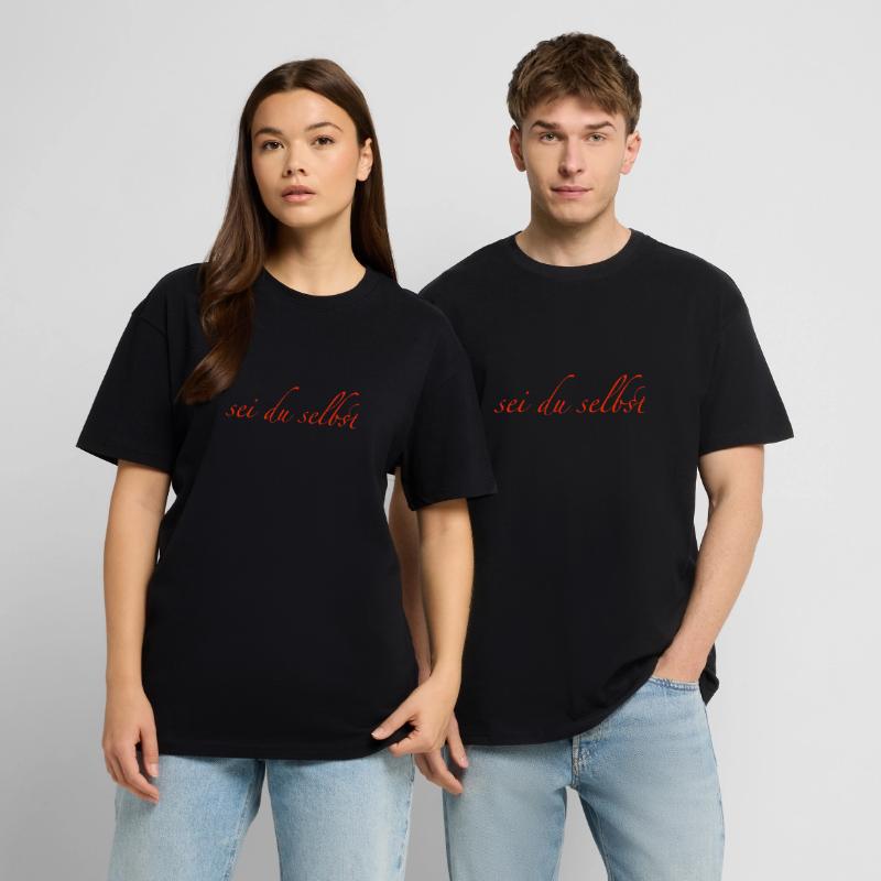 sei du selbst Oversized Heavyweight Unisex T-Shirt