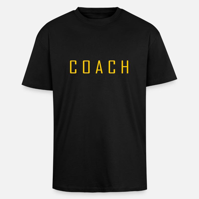 Coach - Oversized Heavyweight Unisex T-Shirt - Schwarz