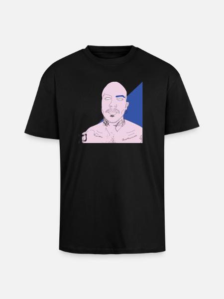Tattooblu - Unisex Oversized Heavyweight T-shirt - black