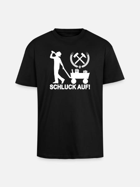 Sip - Unisex Oversized Heavyweight T-shirt - black