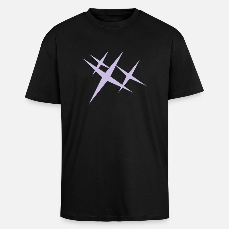 Glitzer / sparkle (1c) - Oversized Heavyweight Unisex T-Shirt - Schwarz
