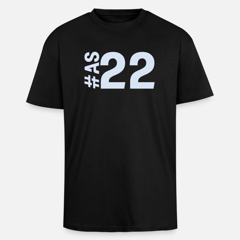 AS22 - Heavy Oversized T-Shirt - black