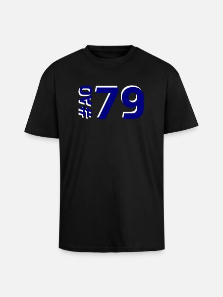 AO79 - Unisex Oversized Heavyweight T-shirt - black