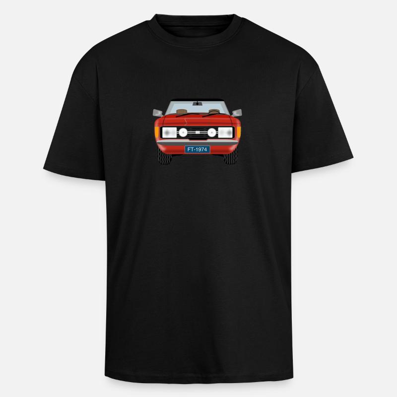 Oldtimer - Unisex Oversized Heavyweight T-shirt - black