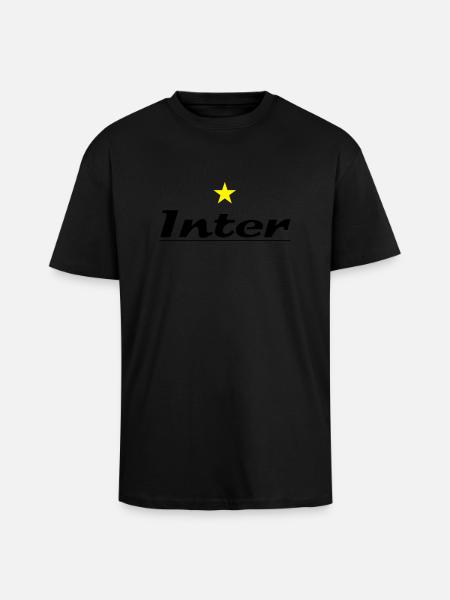inter_02 - Unisex Oversized Heavyweight T-shirt - black