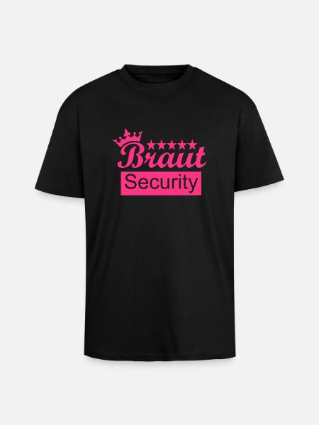 Braut - Oversized Heavyweight Unisex T-Shirt - Schwarz