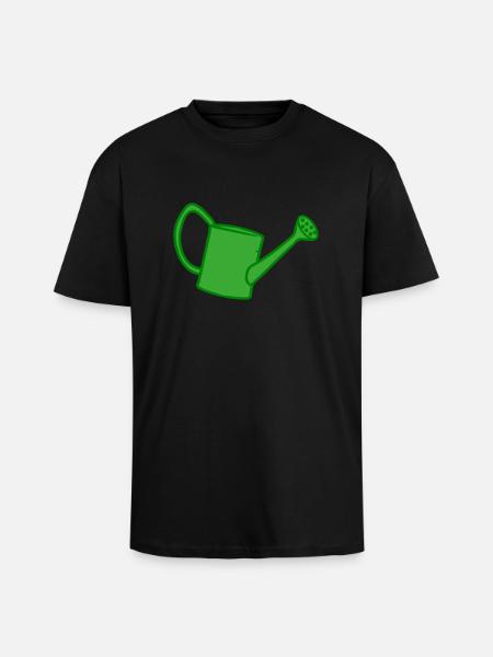 Gießkanne - Oversized Heavyweight Unisex T-Shirt - Schwarz