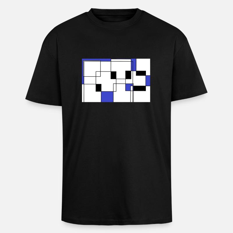 Sequence - Unisex Oversized Heavyweight T-shirt - black