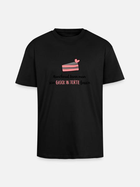 TORTE - Oversized Heavyweight Unisex T-Shirt - Schwarz