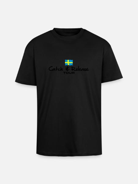 as28_cr_schweden_tour - Unisex Oversized Heavyweight T-shirt - black