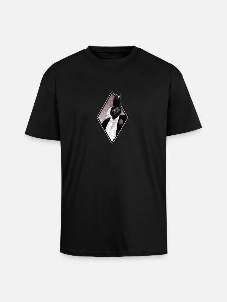 good morning Mrs Jones - Unisex Oversized Heavyweight T-shirt - black