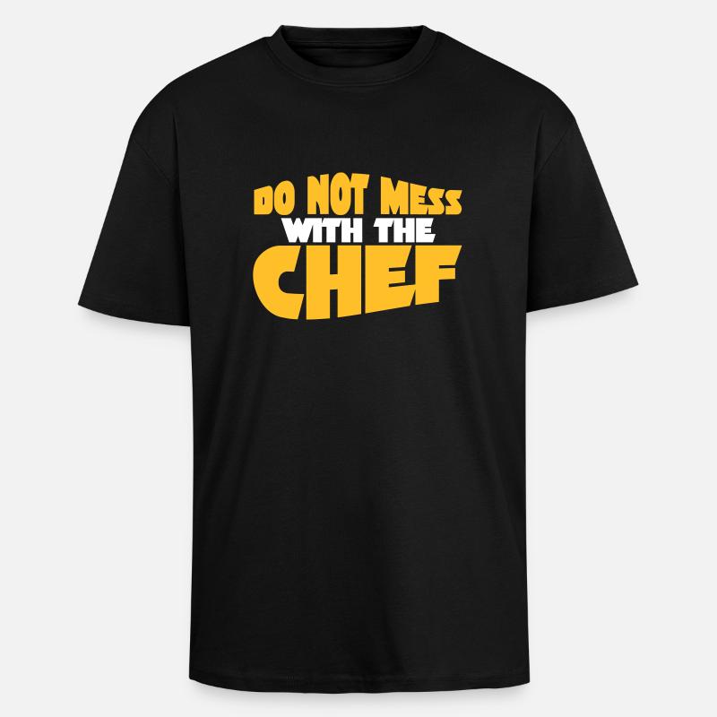 boss - Unisex Oversized Heavyweight T-shirt - black