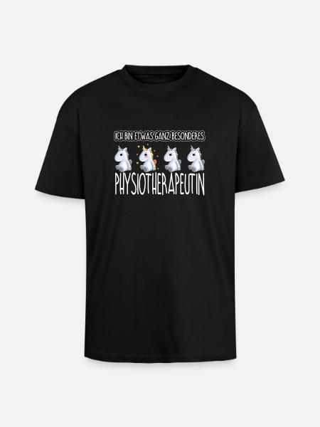 PHYSIOTHERAPEUTIN - Toll - Oversized Heavyweight Unisex T-Shirt - Schwarz