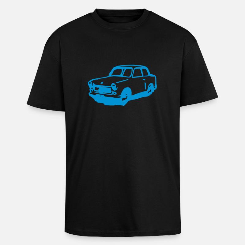 trabbi - Oversized Heavyweight Unisex T-Shirt - Schwarz