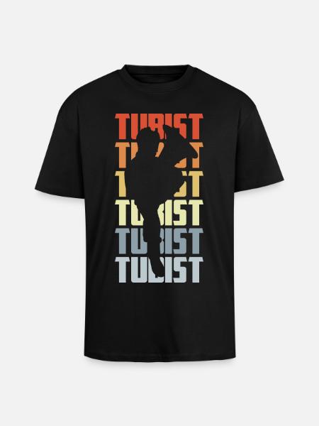 Tuba Players - Unisex Oversized Heavyweight T-shirt - black