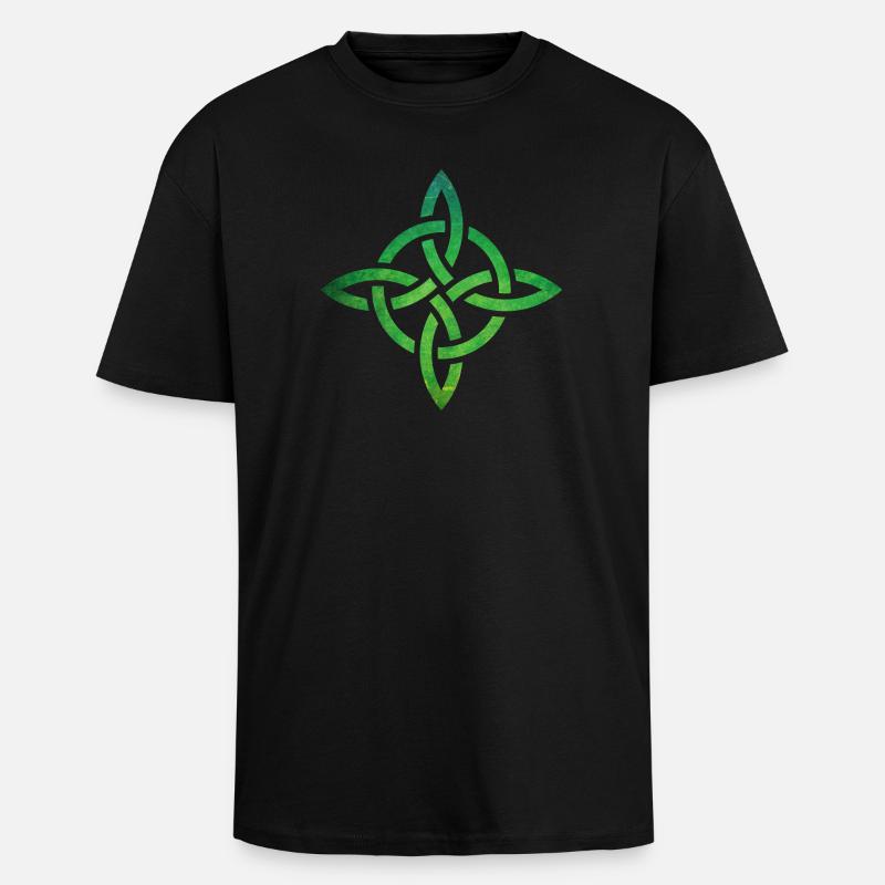 Celtic Knot - Oversized Heavyweight Unisex T-Shirt - Schwarz