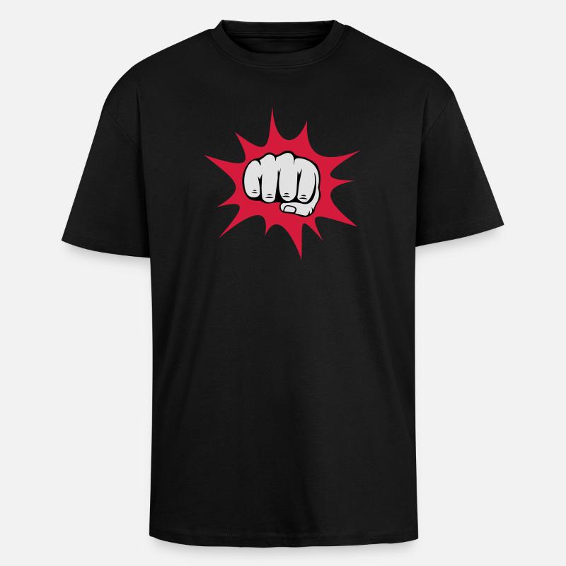 6061912 121799990 Faust - Unisex Oversized Heavyweight T-shirt - black