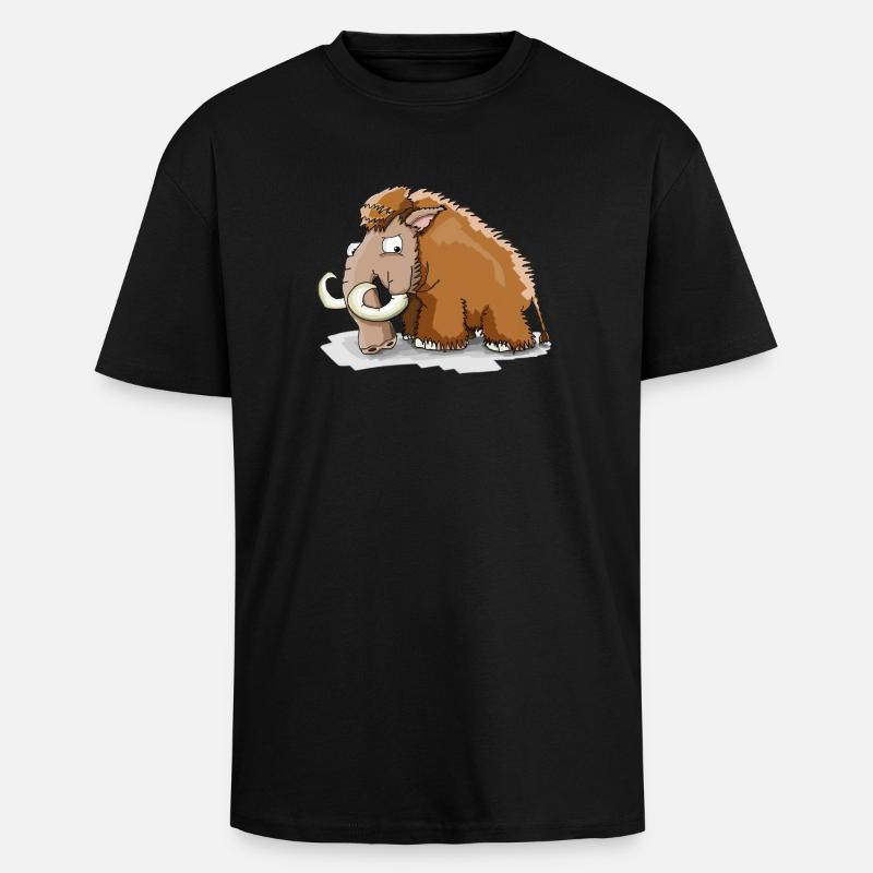 Mammut - Oversized Heavyweight Unisex T-Shirt - Schwarz