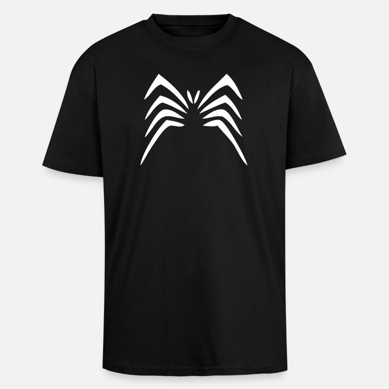Spinne - Oversized Heavyweight Unisex T-Shirt - Schwarz