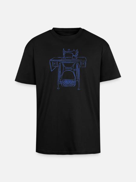 tailor - Unisex Oversized Heavyweight T-shirt - black