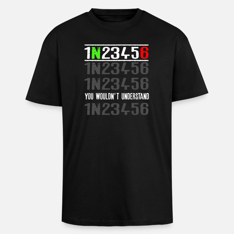 Code Glyphs You Wouldn't Understand - Unisex Oversized Heavyweight T-shirt - black