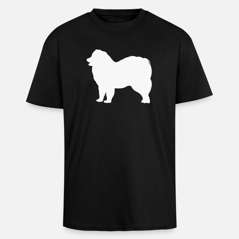 Samoyed - T-shirt unisexe oversize épais - noir