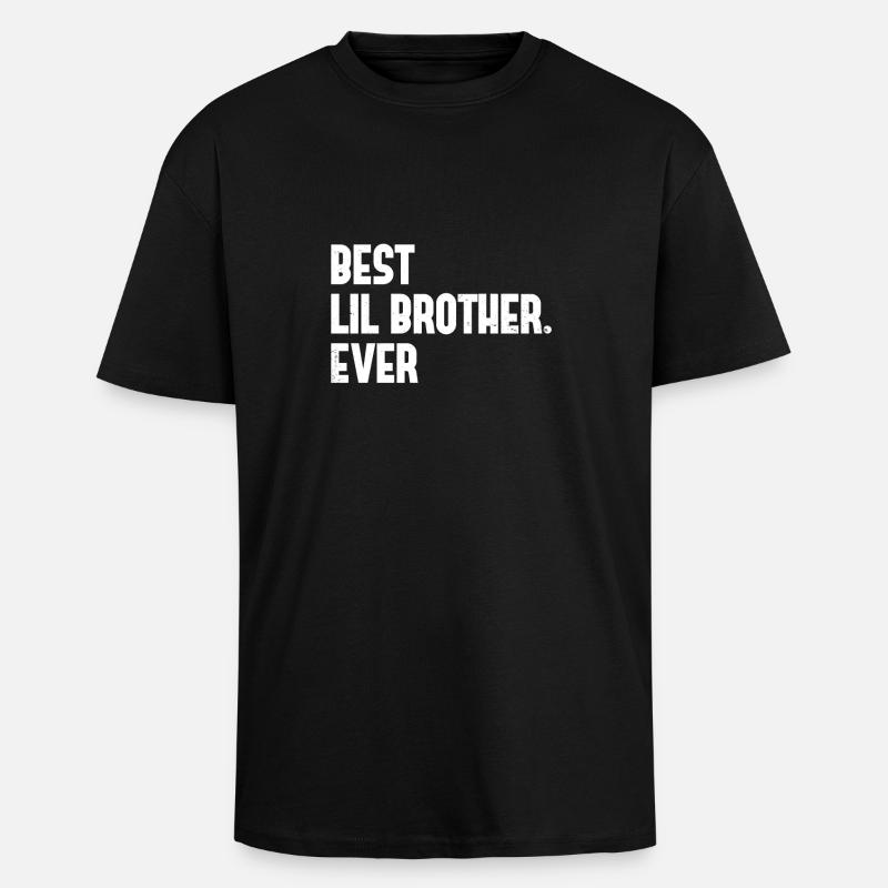 Bester Bruder Aller Zeiten - Oversized Heavyweight Unisex T-Shirt - Schwarz