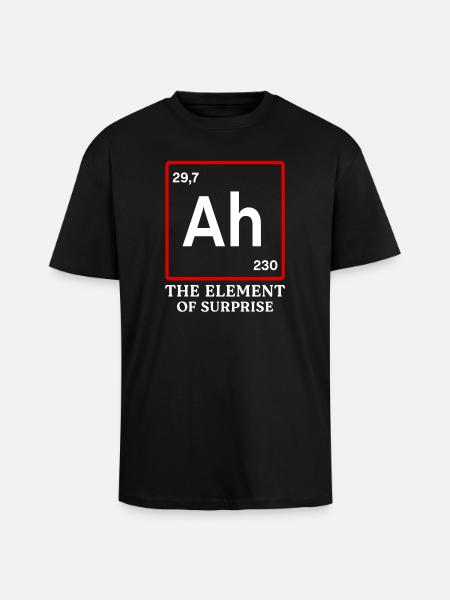 Project Hail Mary Ah - Unisex Oversized Heavyweight T-shirt - black