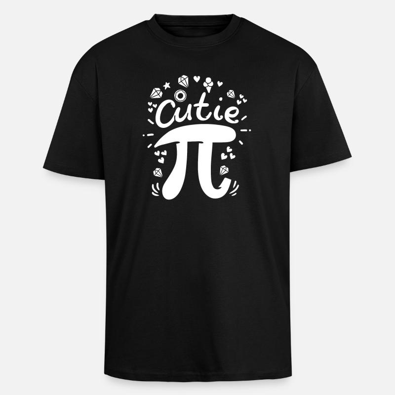 Pi Pi Day Mathe - Oversized Heavyweight Unisex T-Shirt - Schwarz