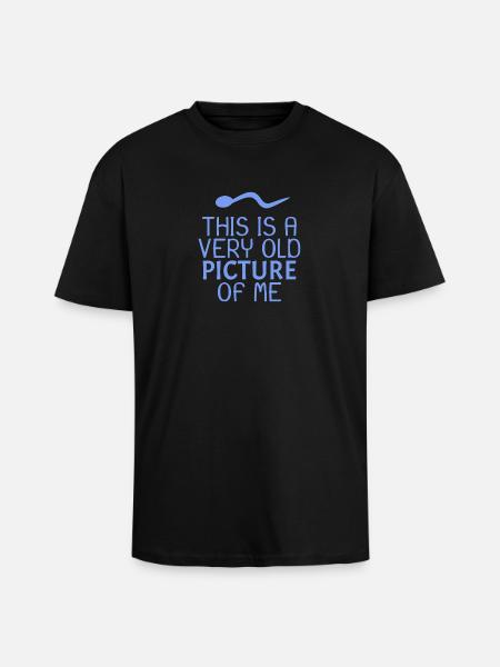 saying funny - Unisex Oversized Heavyweight T-shirt - black