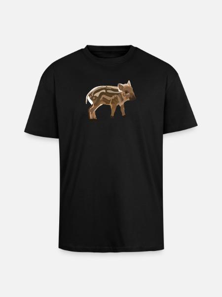 Freddy - Freshman - Unisex Oversized Heavyweight T-shirt - black
