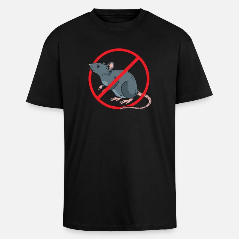 Schädlingsbekämpfung Kammerjäger - Oversized Heavyweight Unisex T-Shirt - Schwarz