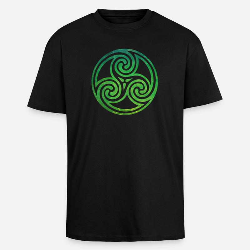 Celtic Knot - Oversized Heavyweight Unisex T-Shirt - Schwarz