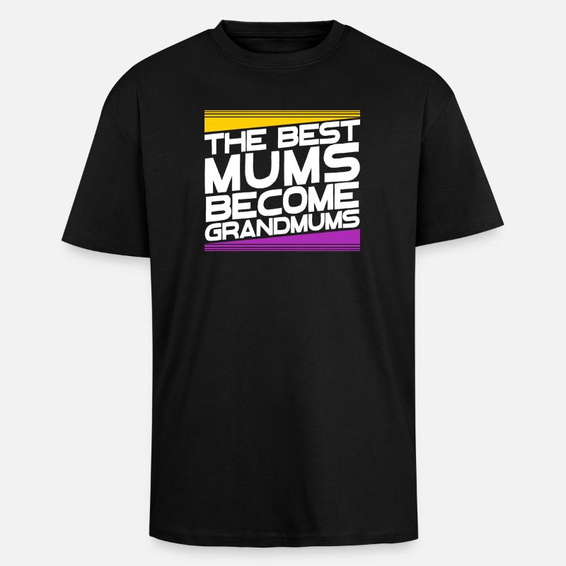 Oma Glückwunsch Großmutter Großmama Statement - Oversized Heavyweight Unisex T-Shirt - Schwarz