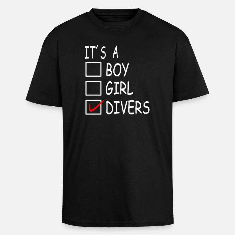 Divers Transgeschlechtlichkeit - Oversized Heavyweight Unisex T-Shirt - Schwarz