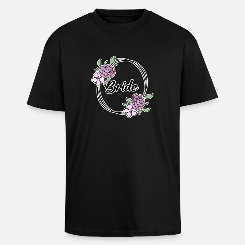 Braut - Oversized Heavyweight Unisex T-Shirt - Schwarz