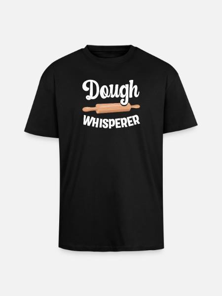 Baking Baker Baker - Unisex Oversized Heavyweight T-shirt - black