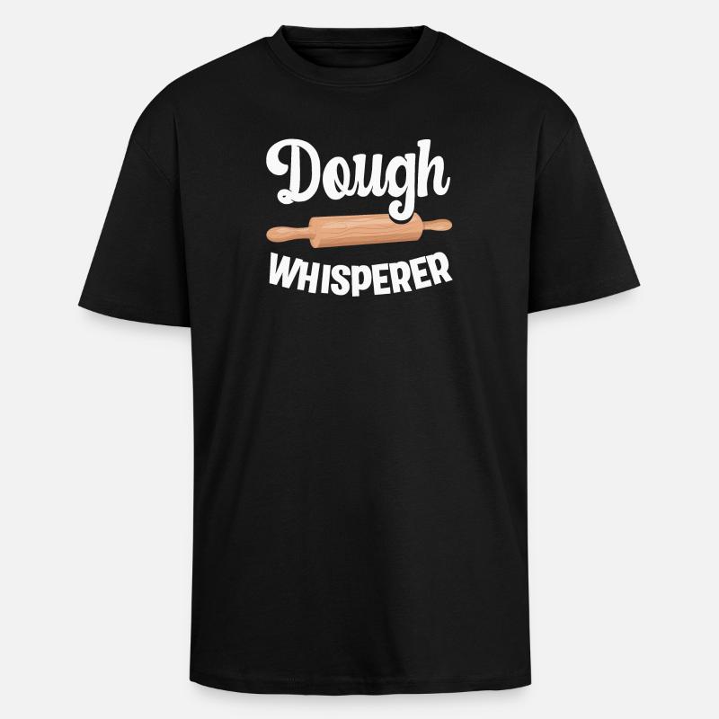 Baking Baker Baker - Unisex Oversized Heavyweight T-shirt - black