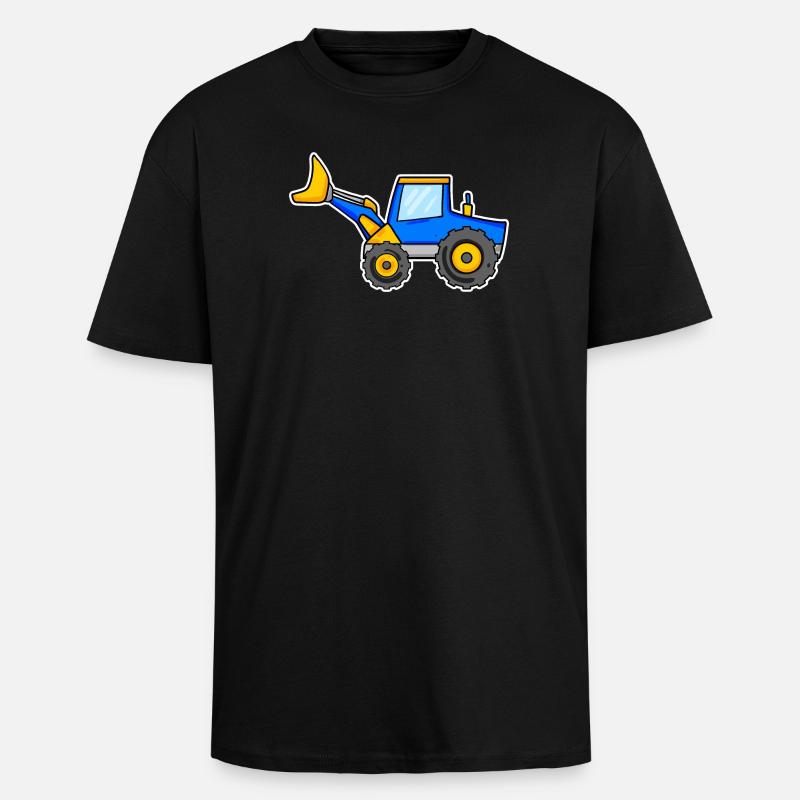 Bagger - Oversized Heavyweight Unisex T-Shirt - Schwarz