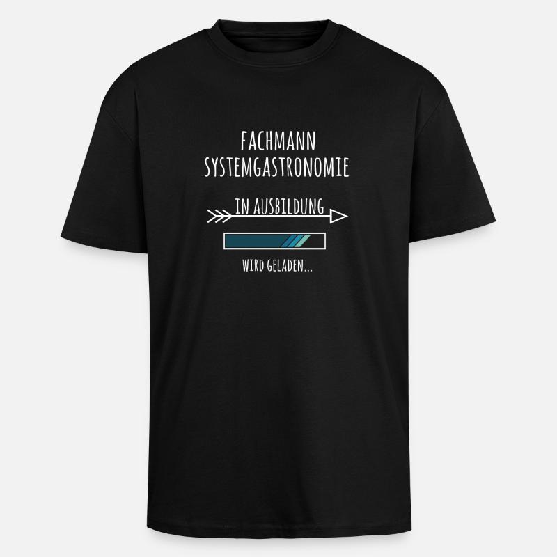 Fachmann Systemgastronomie Ausbildung Beruf - Oversized Heavyweight Unisex T-Shirt - Schwarz