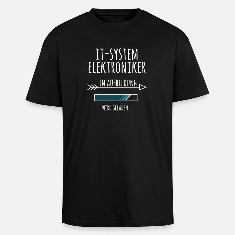 IT-Systemelektroniker Ausbildung Beruf Geschenk - Oversized Heavyweight Unisex T-Shirt - Schwarz