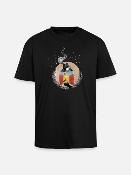 Joyeux Noël - T-shirt unisexe oversize épais - noir