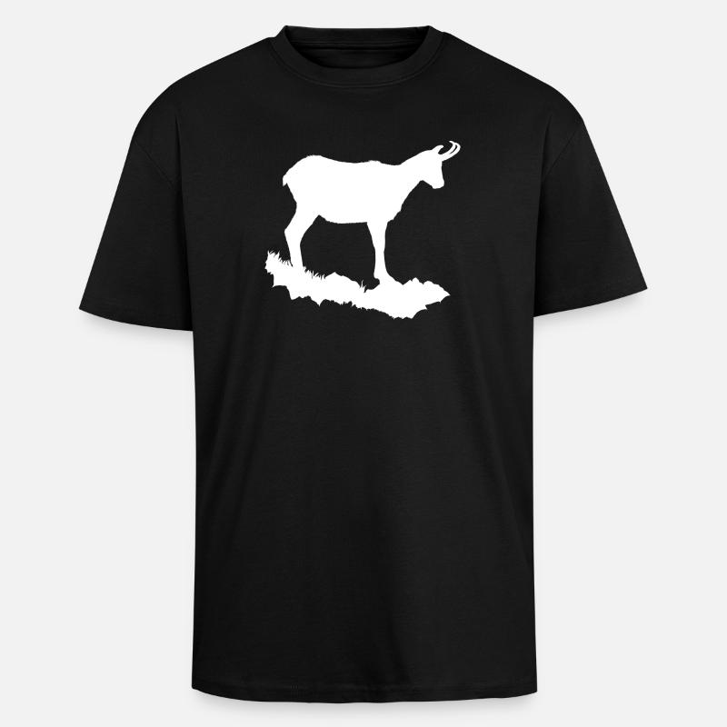 Gams - Oversized Heavyweight Unisex T-Shirt - Schwarz