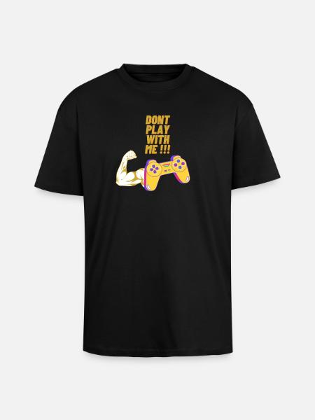 Game On 2 - Oversized Heavyweight Unisex T-Shirt - Schwarz