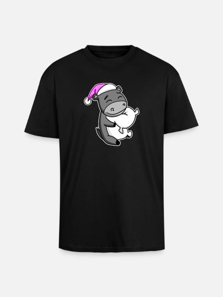 Ass Tired Sleeping Sleeping Girl - Unisex Oversized Heavyweight T-shirt - black