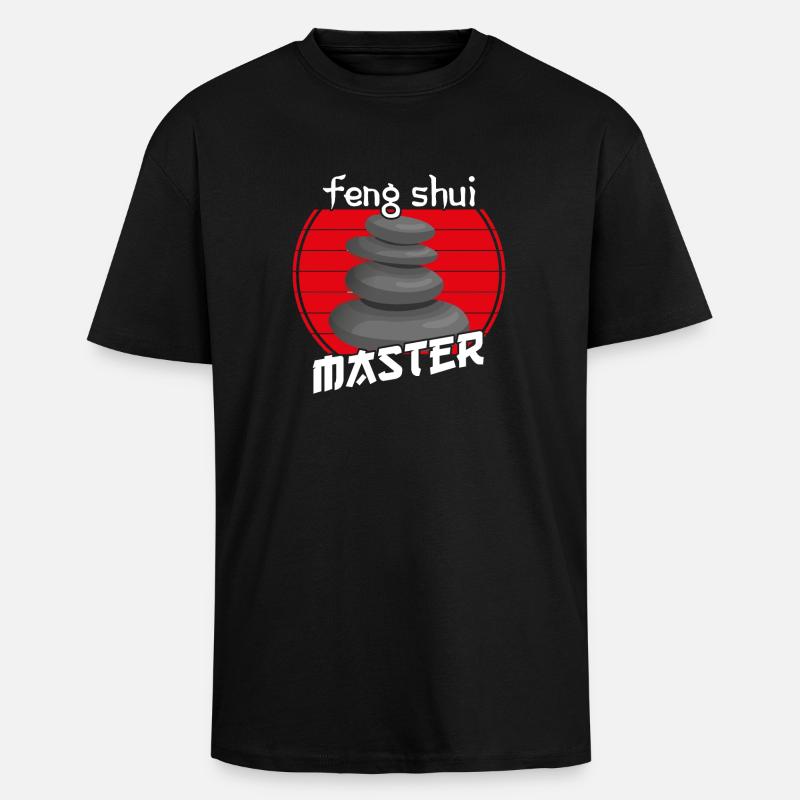 Feng Shui Master - Oversized Heavyweight Unisex T-Shirt - Schwarz