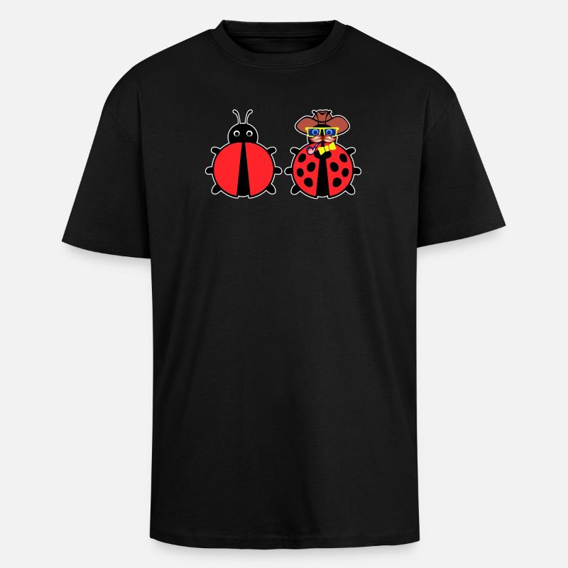 Bugs Bugfixing Debug Developer Computergeek - Unisex Oversized Heavyweight T-shirt - black