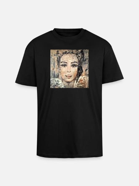 Strong - Oversized Heavyweight Unisex T-Shirt - Schwarz